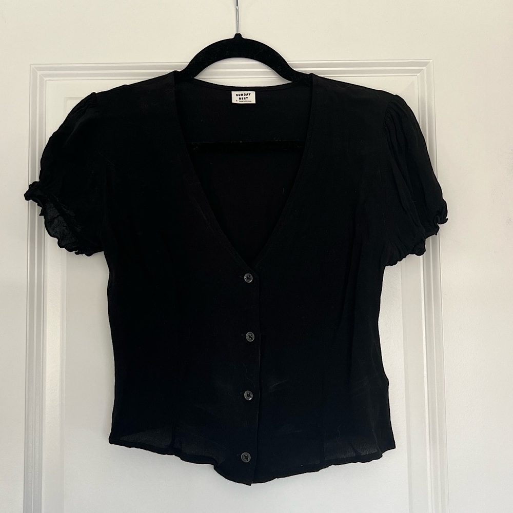 Aritzia Sunday Best Blouse